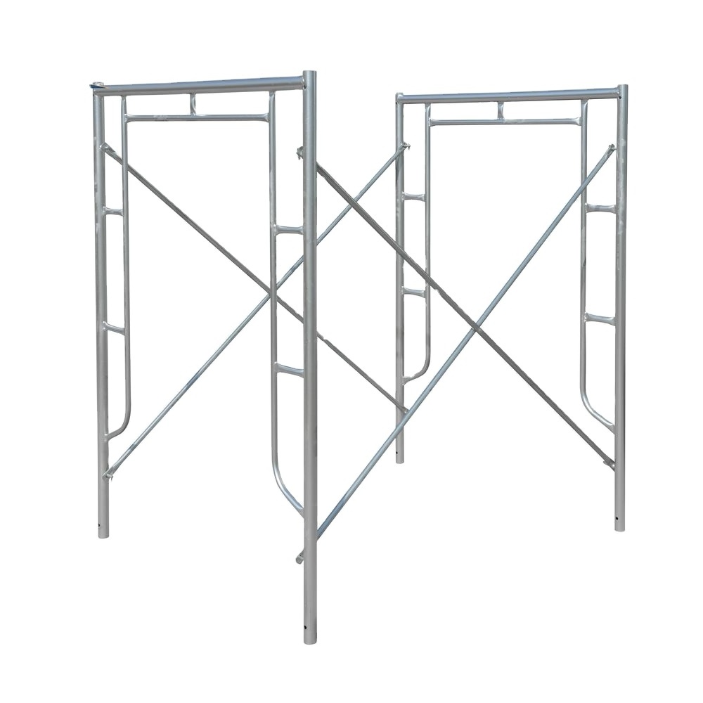 Prima Construction Aluminum Ringlock Swing Stage Frame Steps System Plank Scaffold