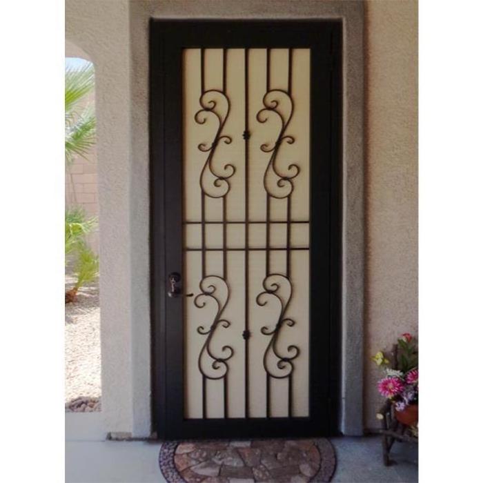 Anti-theft Wrought Iron Gate for Window Protection Guards