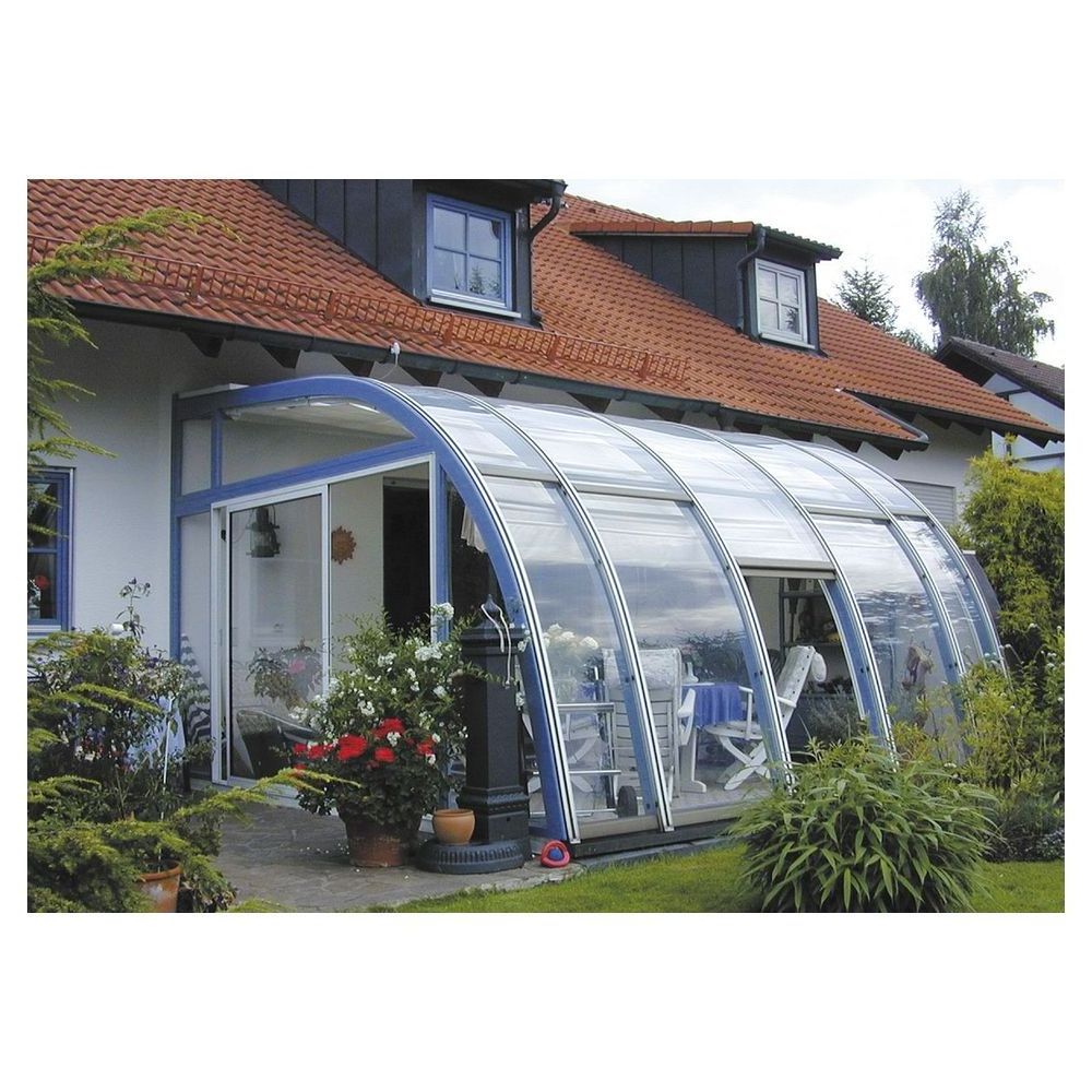 Prima Sunrooms Wholesale Prefab House Curved Glass Four Season Retractable Portable Aluminium Sunrooms