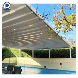 Prima New Arrival Folding PVC Pergola PVC Pergola Sunroof Pergola