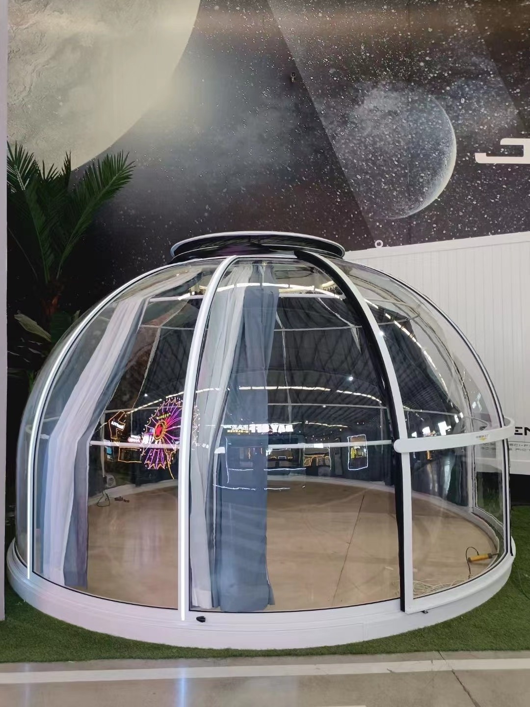 Prima PC Sheet Star Room Clear Prefabricated Prefab Igloo Camping Transparent Bubble House Tiny House Bubble House Dome Tent