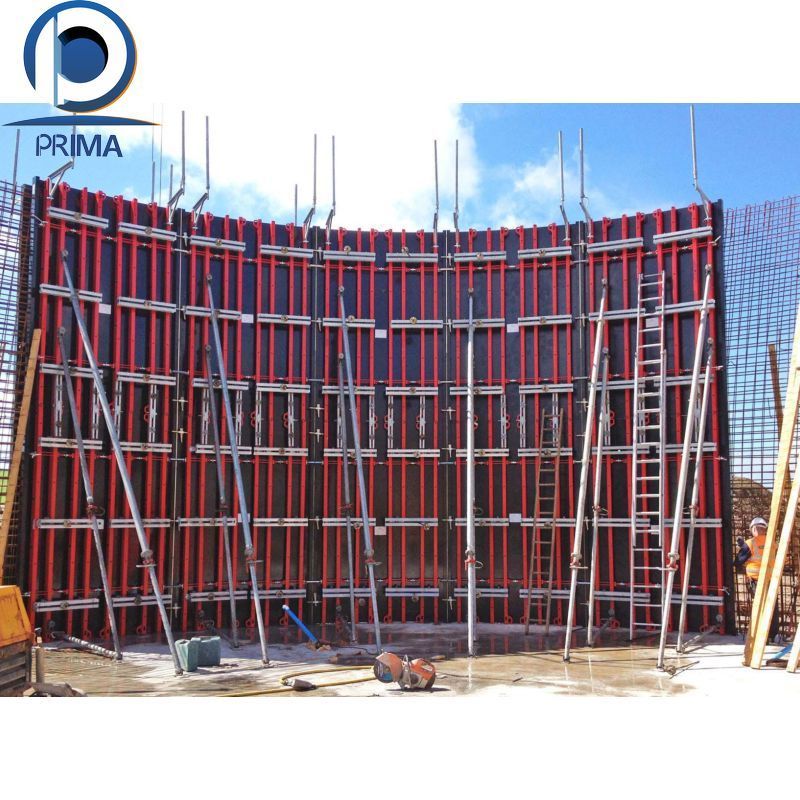 Prima high density solid PVC plastic board formwork for concrete