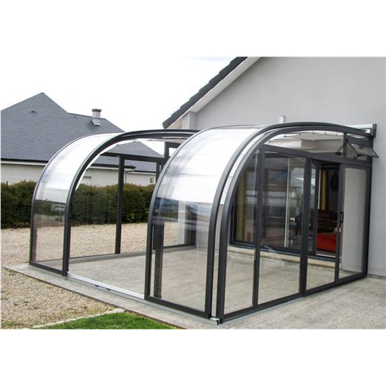 Prima Hot Patio Enclosures Sunroom Building Decorated Sunroom Glass Panels For Sale  New Promotion Movable Sunroom