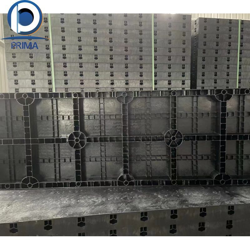 Prima high density solid PVC plastic board formwork for concrete