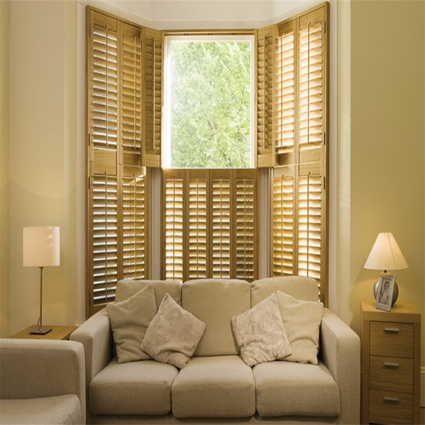 Prima Interior Security Wooden Plantation Window Shutters Persiennes Plantation Shutter Swood Blinds