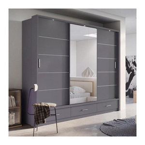 New Hot Selling Bedroom Wall Wardrobe Design  Rattan Wardrobe  Walk In Closet Wardrobe