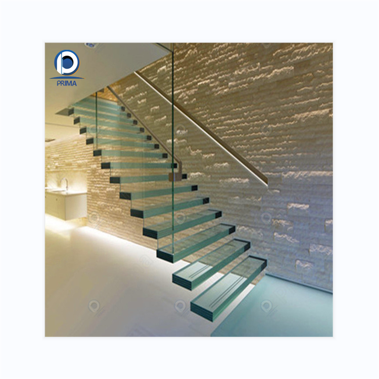 Prima Floating Staircases Luxury Modern Design Floating Stair Tread Brackets Floating Stairs