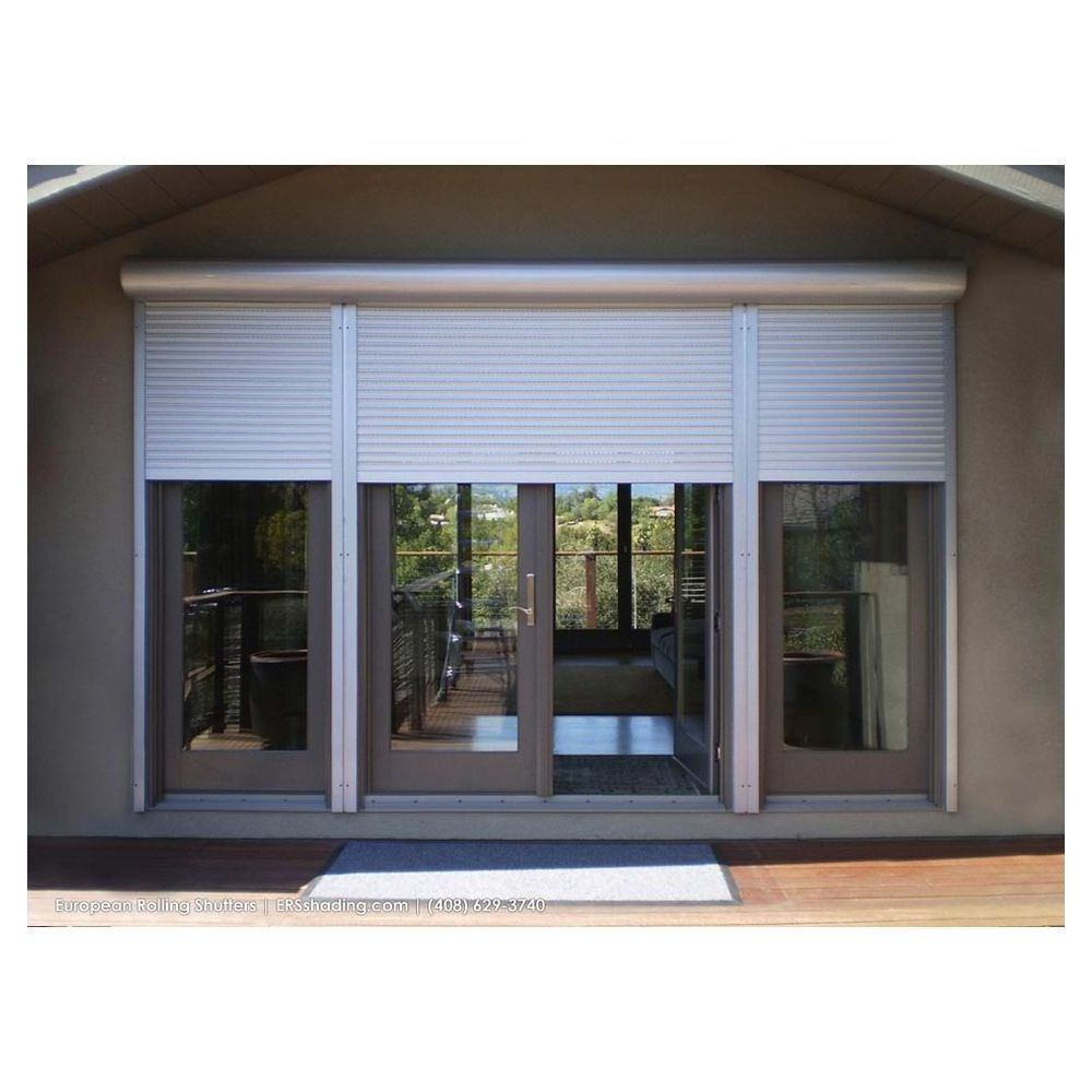 Prima Hurricane shutters for windows 2 ply windows with included shutters Glass garage door tempered