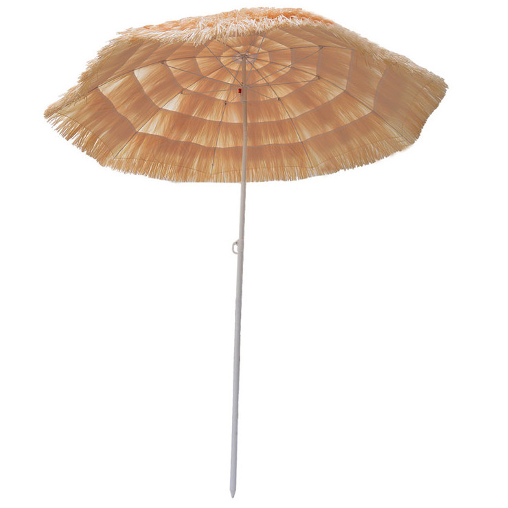 Beach resort synthetic thatch in india palm leaf thatch umbrella