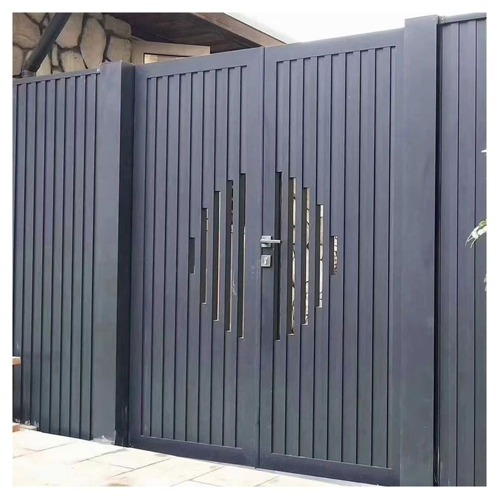 Prima Customized Color Home Front Gate Design  Sliding Gate  Wrought Iron Gate