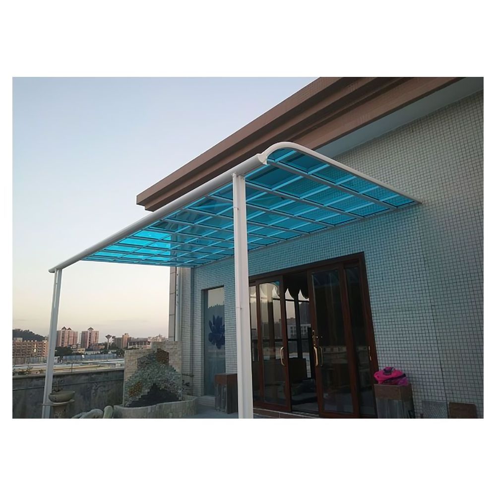 Prima Hot sale PC Board With Aluminum Frame PC Canopy Rainshed Carport Panels