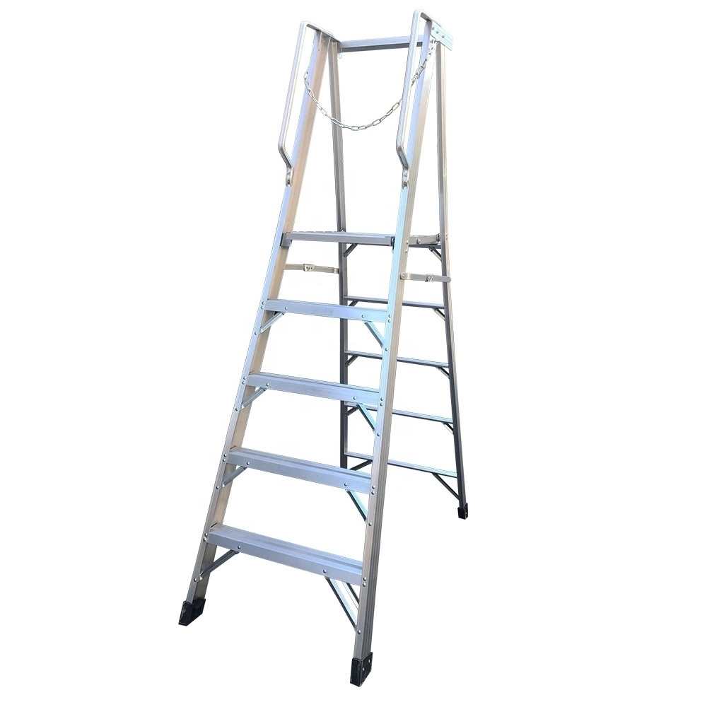 Prima New Arrival Compact Folding Ladder  Fiber Glass Ladders  Platform Ladder