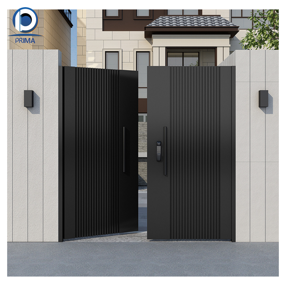 Prima Customized Color Home Front Gate Design  Sliding Gate  Wrought Iron Gate