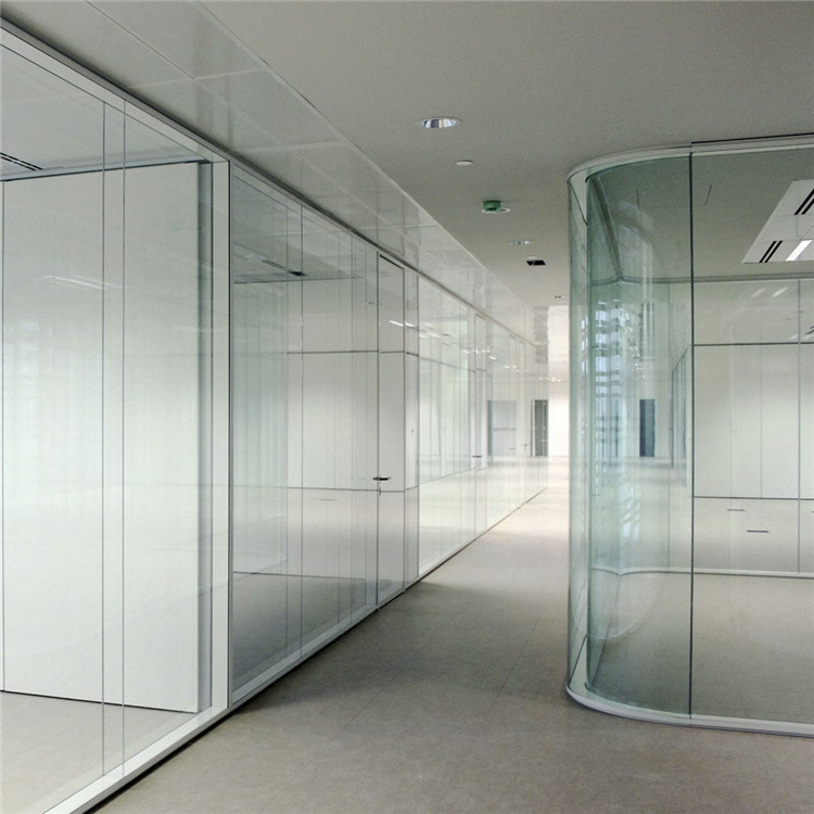 2019 office soundproof glass wall partition