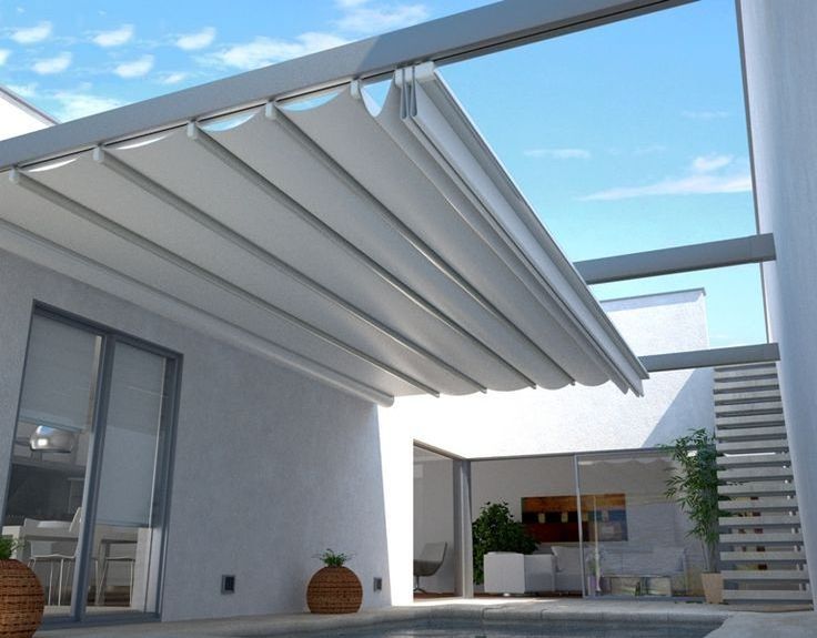 Prima Electric PVC Folding Pergola Retractable Roof Pergola With Retractable Canopy