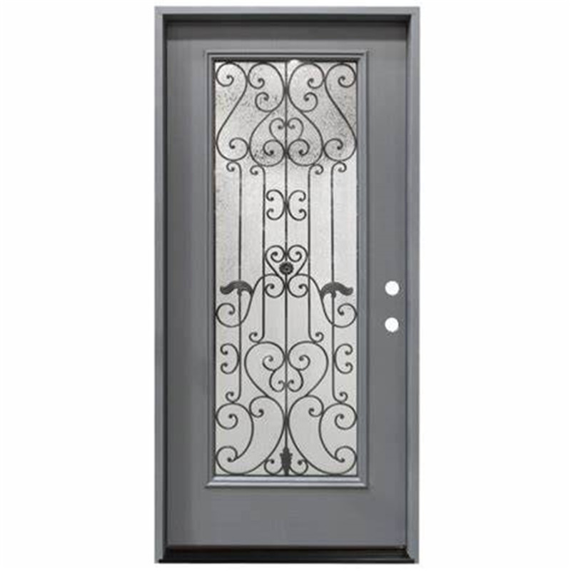 Can Be Customized Wrought Iron Door Design  Modern Wrought Iron Interior Gate Door Grill  Iron Gate Designs Simple