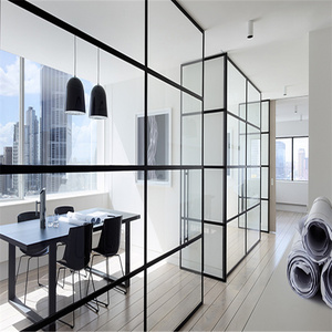 2019 office soundproof glass wall partition