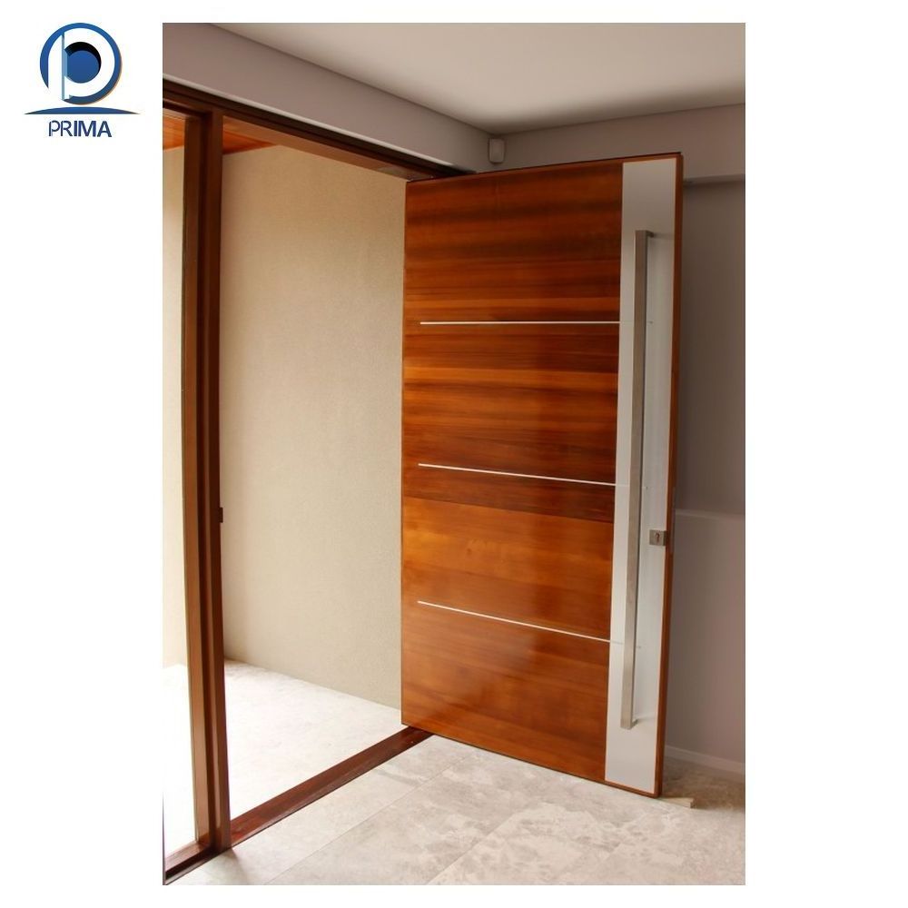 Prima Wooden Door Main Double Flash Of Interior Bedroom Kitchen Glass Wood Modern Design Wooden Door