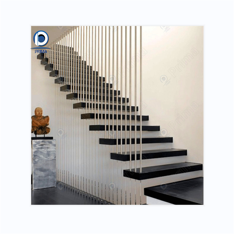 Prima Floating Staircases Luxury Modern Design Floating Stair Tread Brackets Floating Stairs