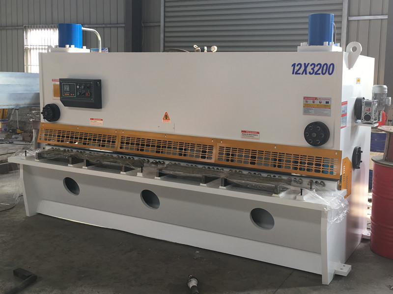 12mm thickness metal sheet Hydraulic guillotine shearing machine 3200mm