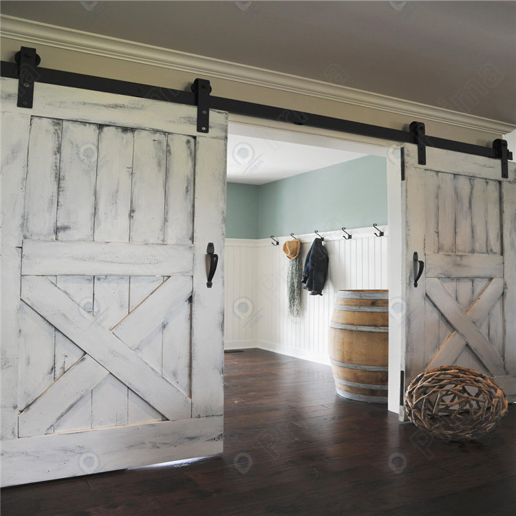 Prima Modern interior wood barn doors Sliding barn wood door for bedroom Competitive price for barn wood door