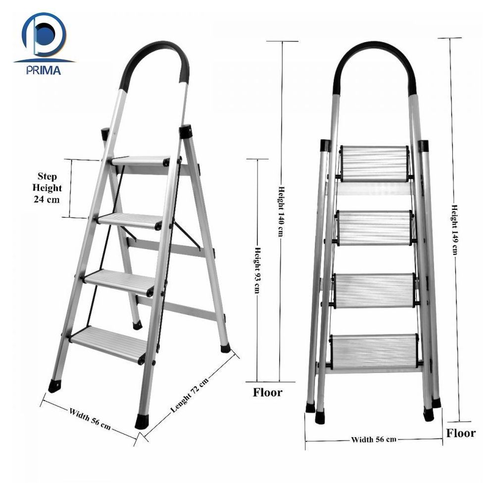 Prima Aluminum Ladder Aluminum Tree Ladder Tree Stand Folding Aluminum Ladder