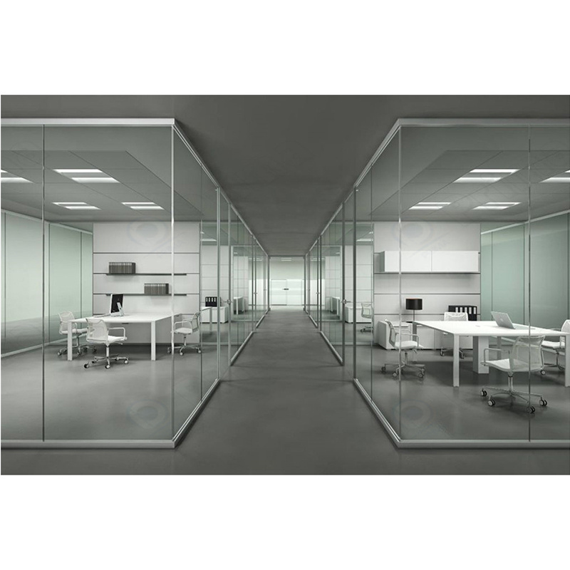 PRIMA Soundproof office room divider tempered glass wall office partition For Housing