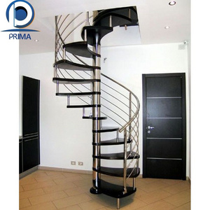 Prima  Top Quality Outdoor Cheap Iron Cast Iron Spiral Staircase Used Spiral Staircase For Sale