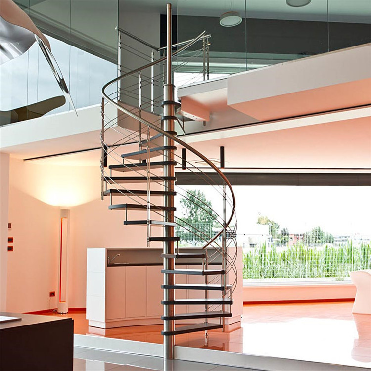 retractable used spiral staircase for sale/loft stairs