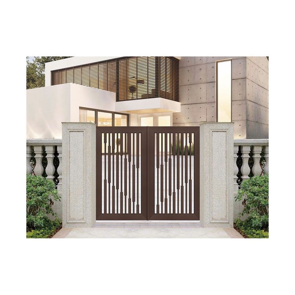 Beautiful Design Villas Design of School Iron Gate for Small House Best Selling Products 2023 Main Gate Door Design