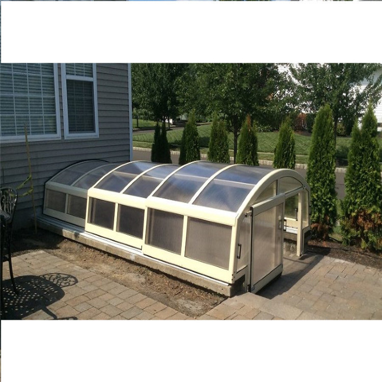 Aluminum Frame Open Air Veranda Sunroom Glass House