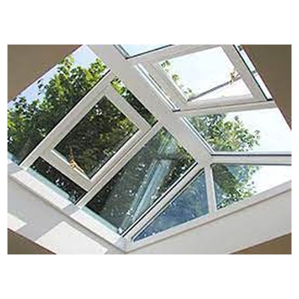 Prima Skylight Luxury Rainproof Roof Pyramid Skylights Window Artificial Glass Roof Skylight