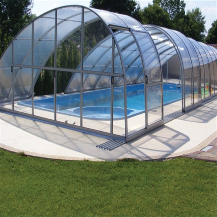 Swimming Pool Enclosures Retractable Pool Dome Cover