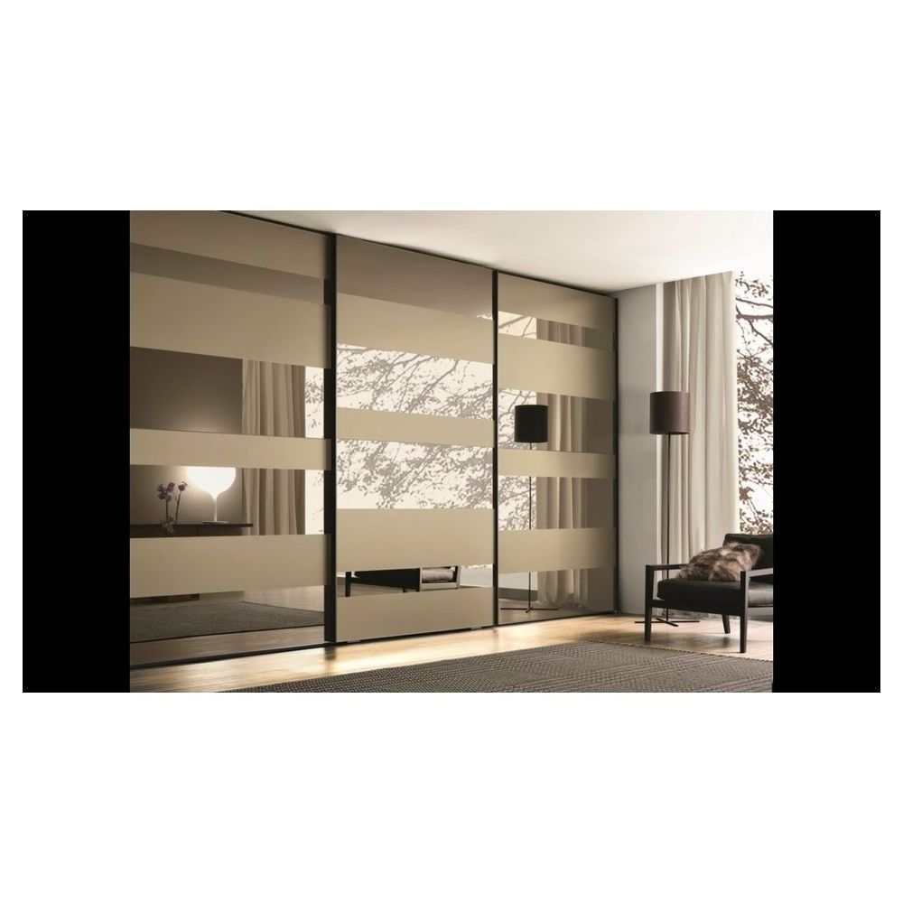 Prima 2023 Mdf Modern Design Modular Mirrored Sliding Door Soild Wood Cupboard Wardrobe Custom Closet