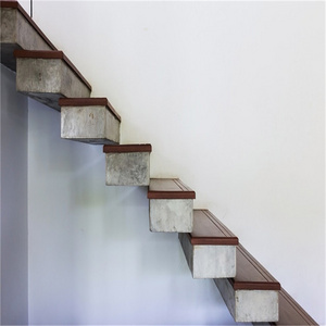 Floating stairs tread glass cantilever staircase led floating stairs light for house or mall glass staircase