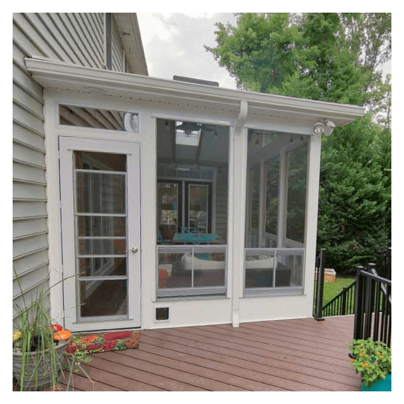 All Season Portable Sunroom House Custom Aluminum Sunroom Outdoor Glass Room 4 Season Sunroom