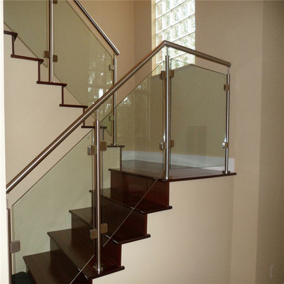 Prima Hot Selling Stainless Steel Balustrade Stair Balcony Glass Railing Post Deck Railing Balcony Glass Railing Post