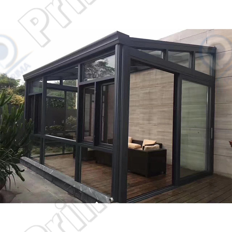 Prima Odm Sunroom With Curved Glass Roof  Sunroom Furniture Sets  Portable Sunroom