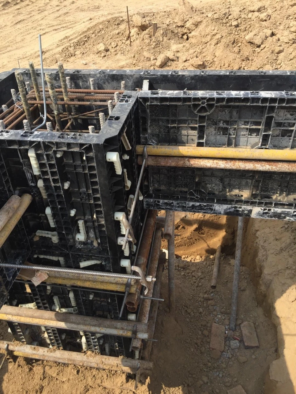 Plastic Construction Formwork Plastic Formwork System  Concrete Formwork Plastic