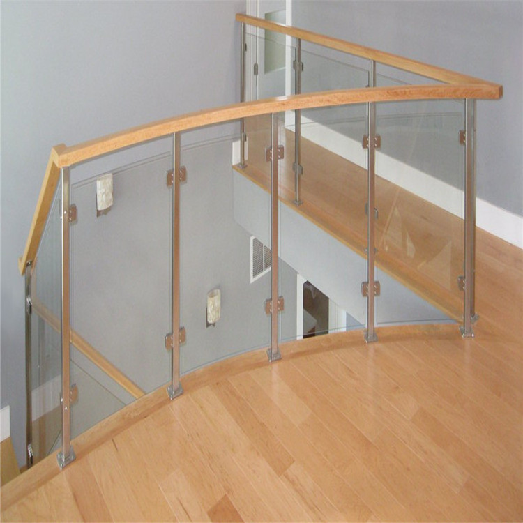 Prima Hot Selling Stainless Steel Balustrade Stair Balcony Glass Railing Post Deck Railing Balcony Glass Railing Post