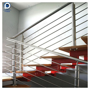 Prima Rod Stair Railing Cost Cheap Stainless Steel Cable Balustrade Railing Post