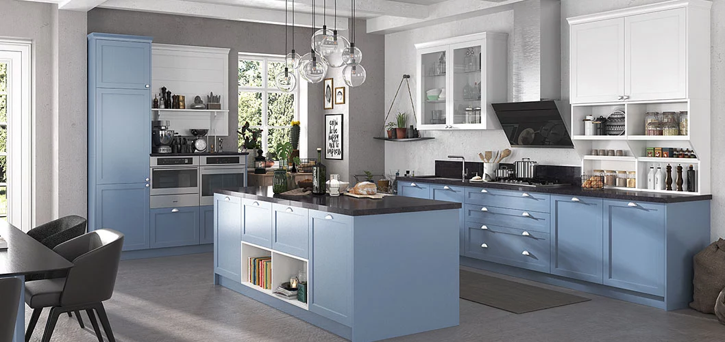 Ghana kitchen cabinet with Blum kitchen cabinet accessories