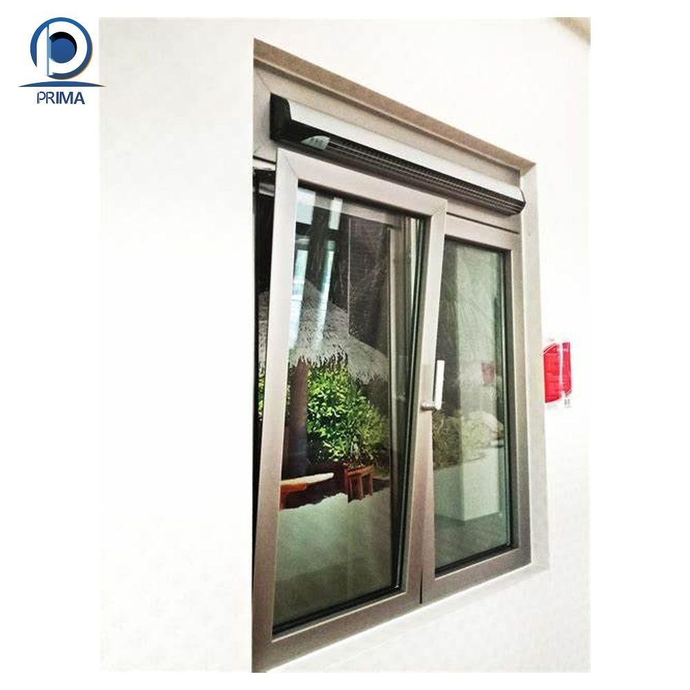 Prima High Quality UPVC Sliding Window Double Glazed House Windows Office Sliding Glass Window