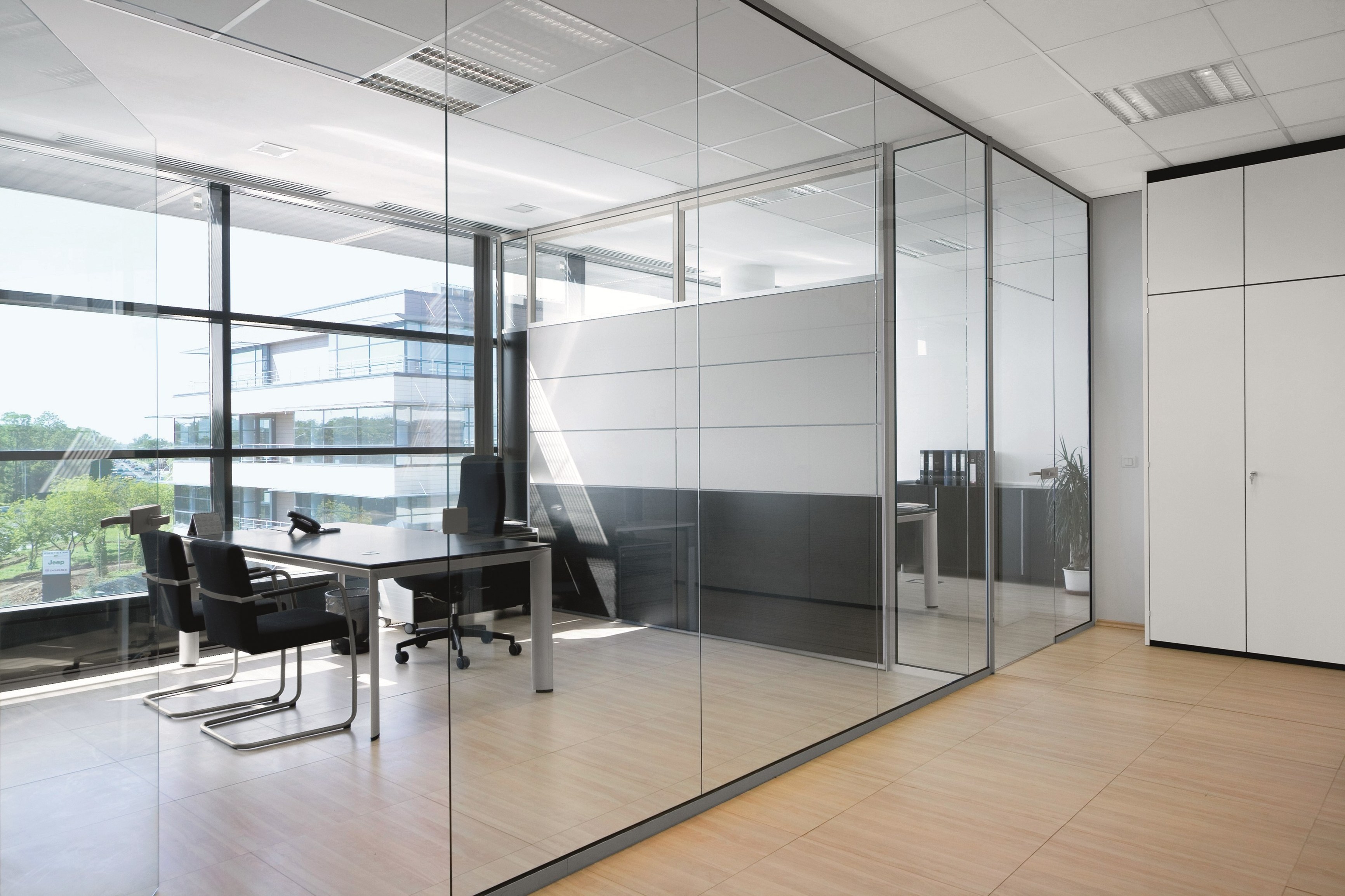 prima customized office used glass partition easy assembly modern design for interior partition