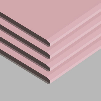 Direct Manufacturer 9.5Mm Fireproof Gypsum Board Drywall Pink Gypsum Board