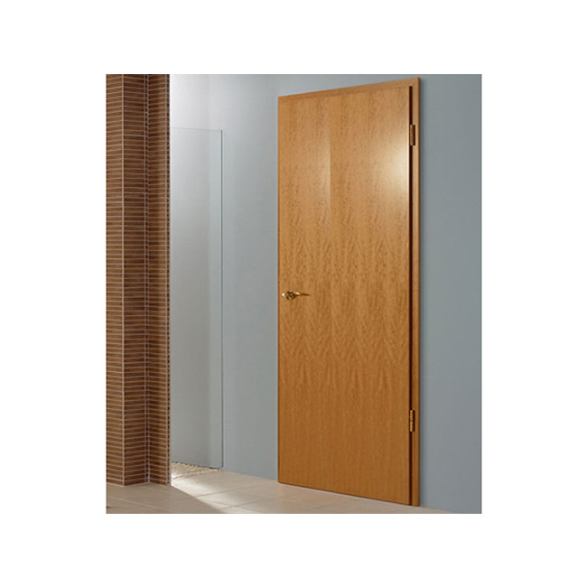 China Supplier waterproof anti termites PVC coated WPC interior doors high quality WPC door for indoor