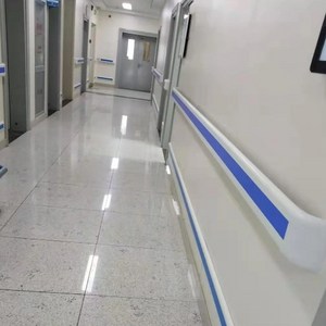 Prima 10 years Factory Wholesale Hospital Hand Rail In Walls PVC Handrail