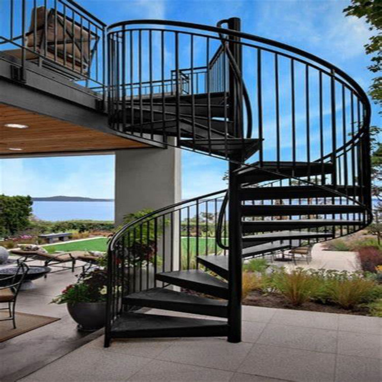 Outdoor used stairs design metal stairs prices spiral staircase with landing