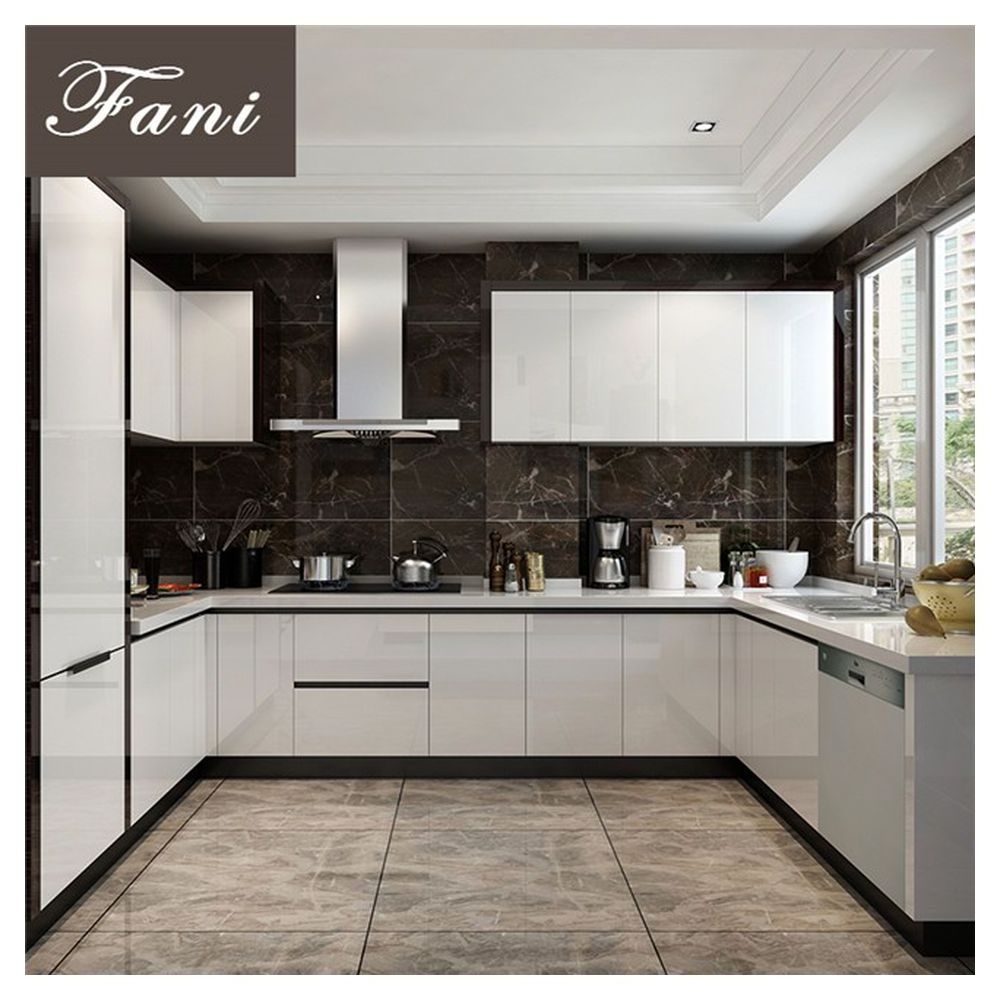 Prima Modern style kitchen cabinets easy to install easy to clean cabinets New Trend