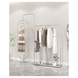 Prima Clothing Store Metal Clothing Garment Rack/ Movable Clothes Hanger Display Rack